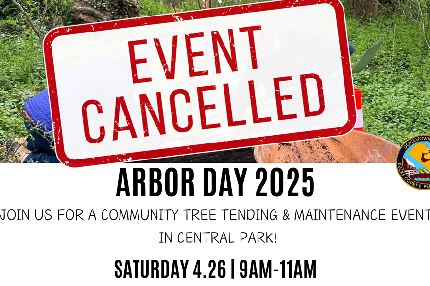 Arbor Day Event - CANCELLED