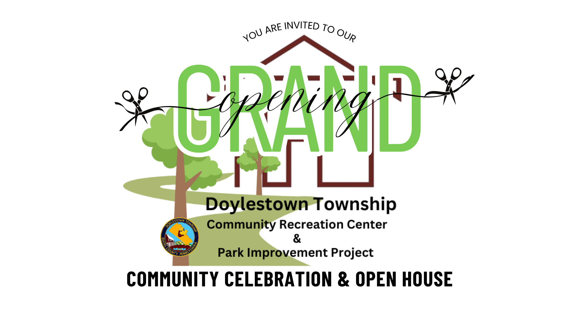 Community Celebration, Ribbon Cutting & Open House