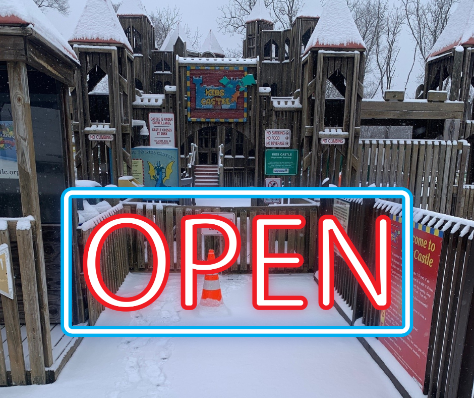 Kids Castle & Dog Park are OPEN