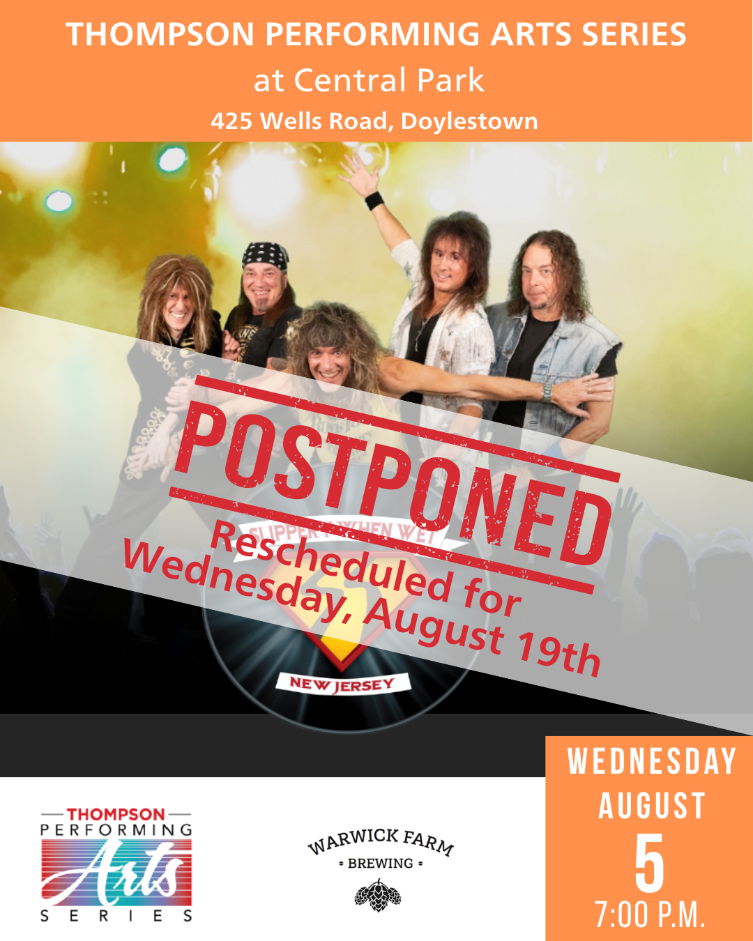 Concert Cancellation Notice