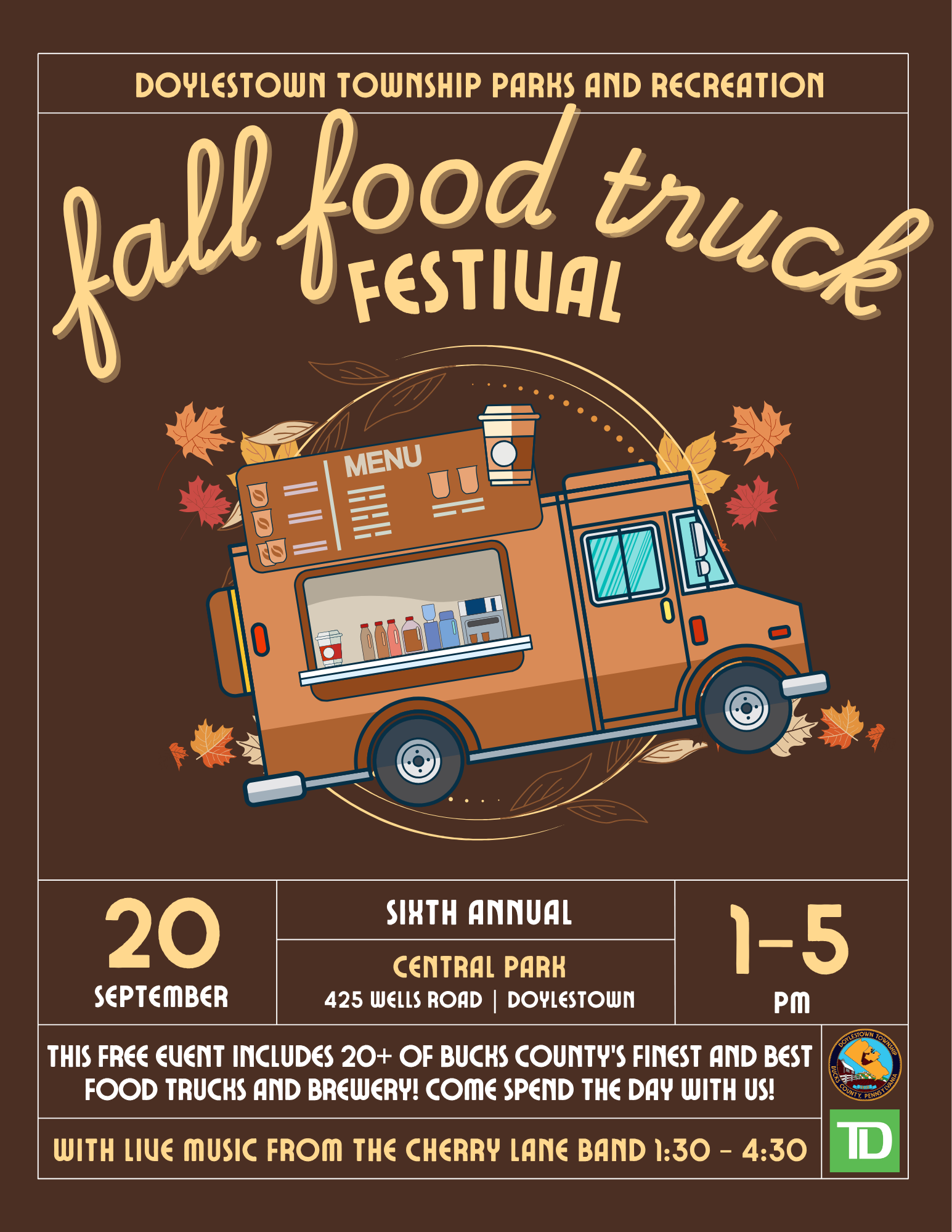 Food Truck Festival & Concert (Cherry Lane Band)